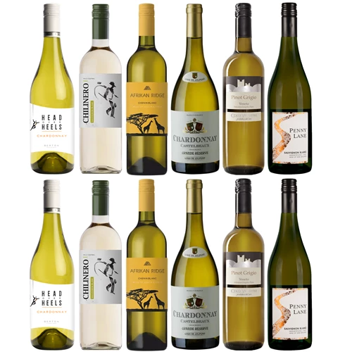 The Whites Collection Wine Case of 12 - 5 Stars